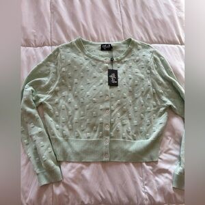 Hell Bunny Mallow Cardigan sweater NWT